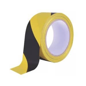 72mmx500m Black & Yellow Barrier Tape