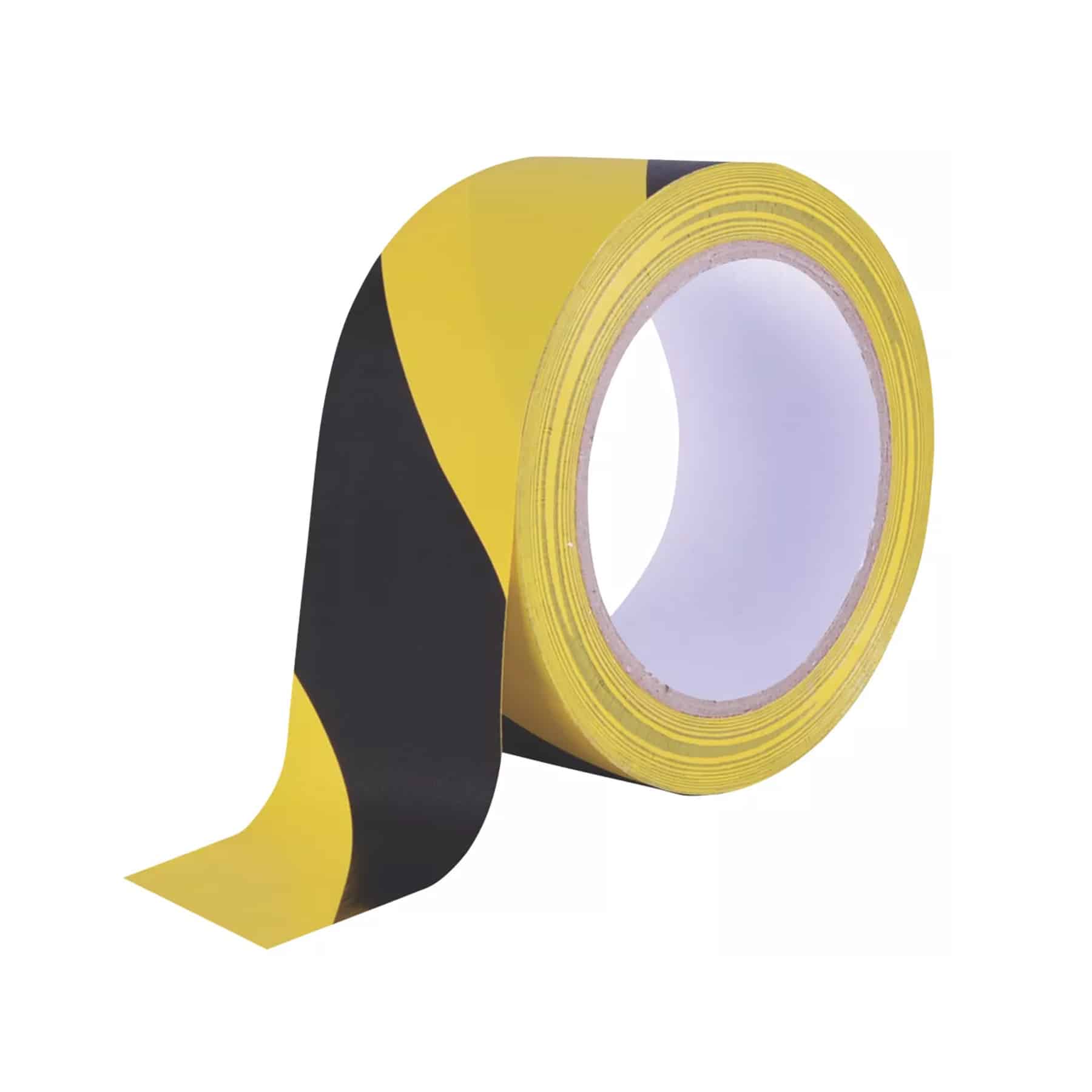 72mmx500m Black & Yellow Barrier Tape