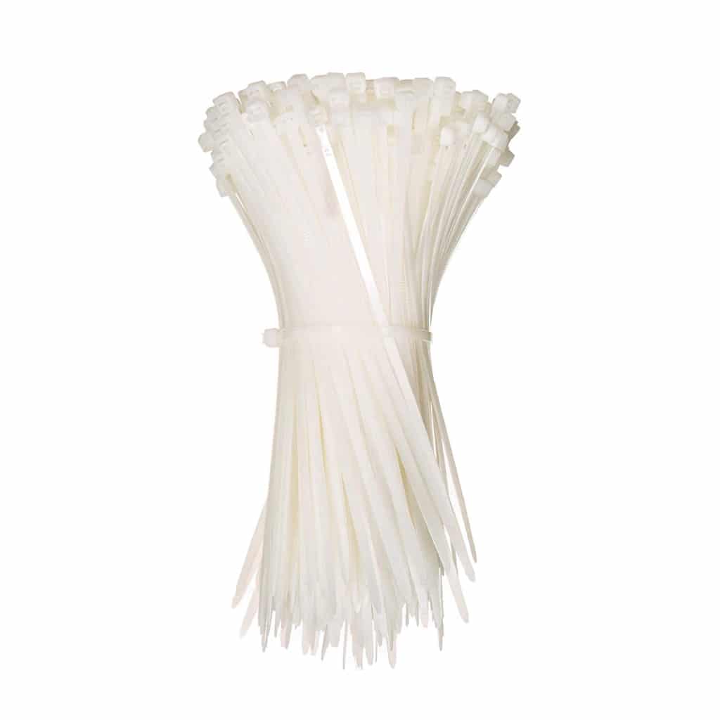 300mm x 3.6mm Natural Cable Ties