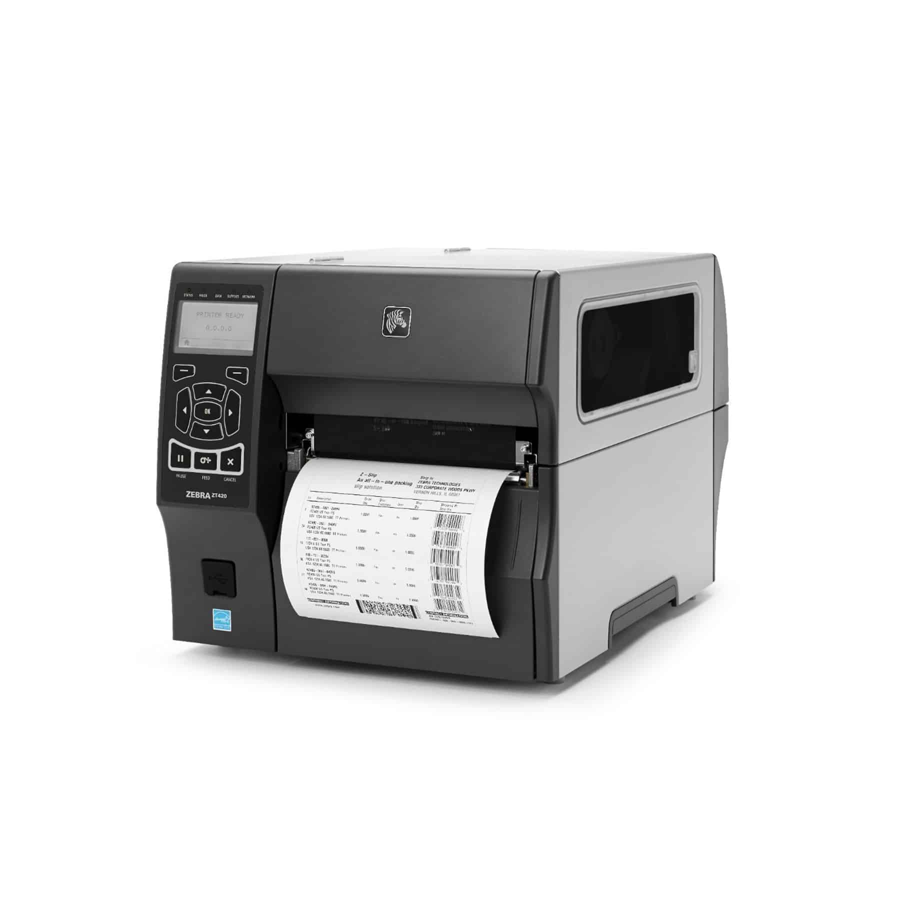 Zebra ZT420 Industrial Label Printer 6"