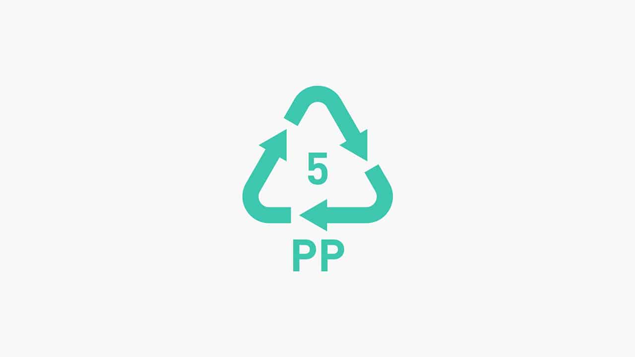 5 PP (Polypropylene) – Recyclable Plastic (Check Local Authority)