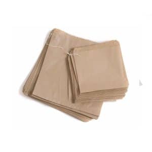 325x350mm (13x14") Brown Paper Bags (Strung)
