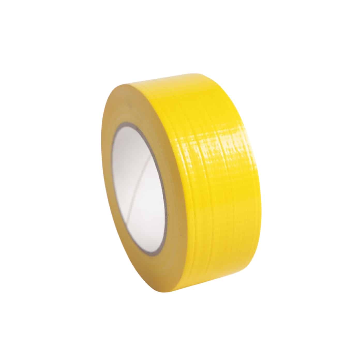 50mmx50m Yellow Cloth Tape