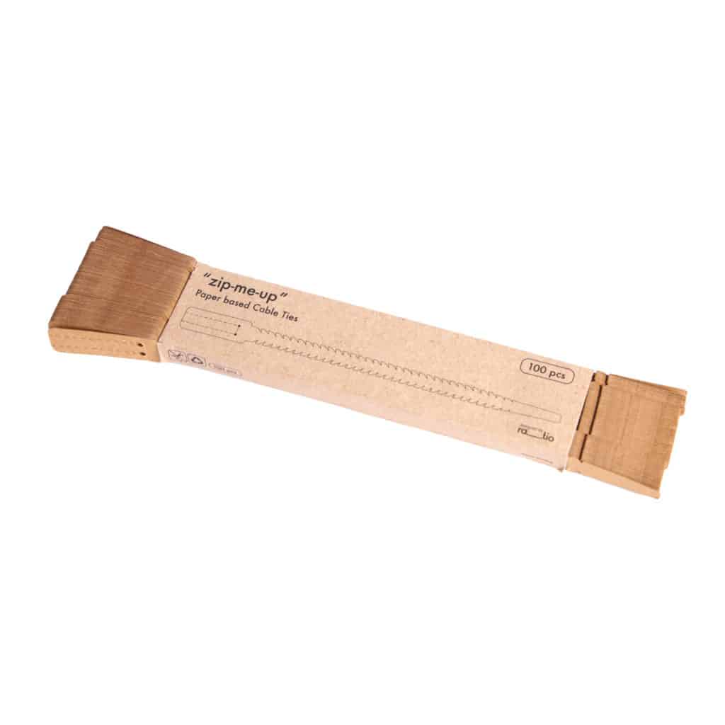 Kraft Paper Cable Ties 225mm 100 per pack | Maxpack