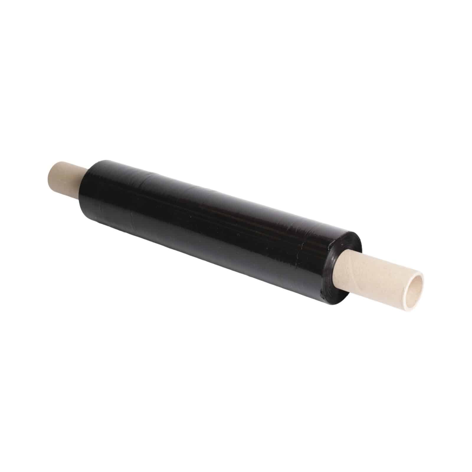 400mmx250m StickyStretch™ 449 Black Opaque Ocean Ext Core Hand Pallet Wrap