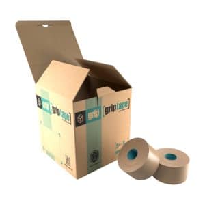 60mm x 50m Kraft Grip Water Activated Tape