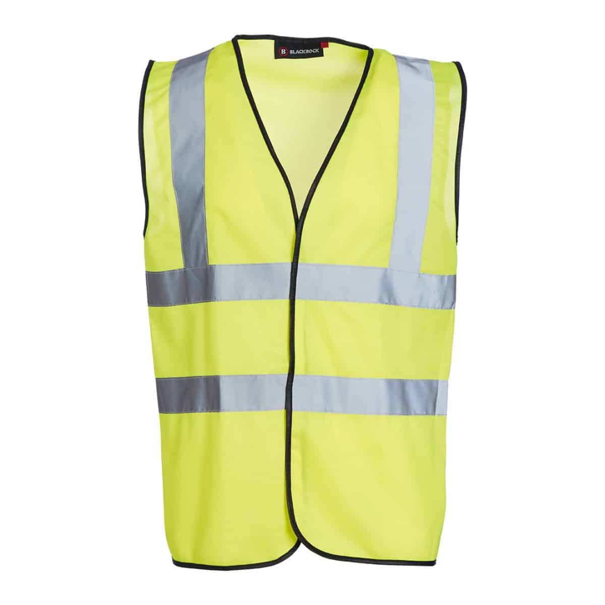 Yellow Sleeveless Hi-Vis Vest