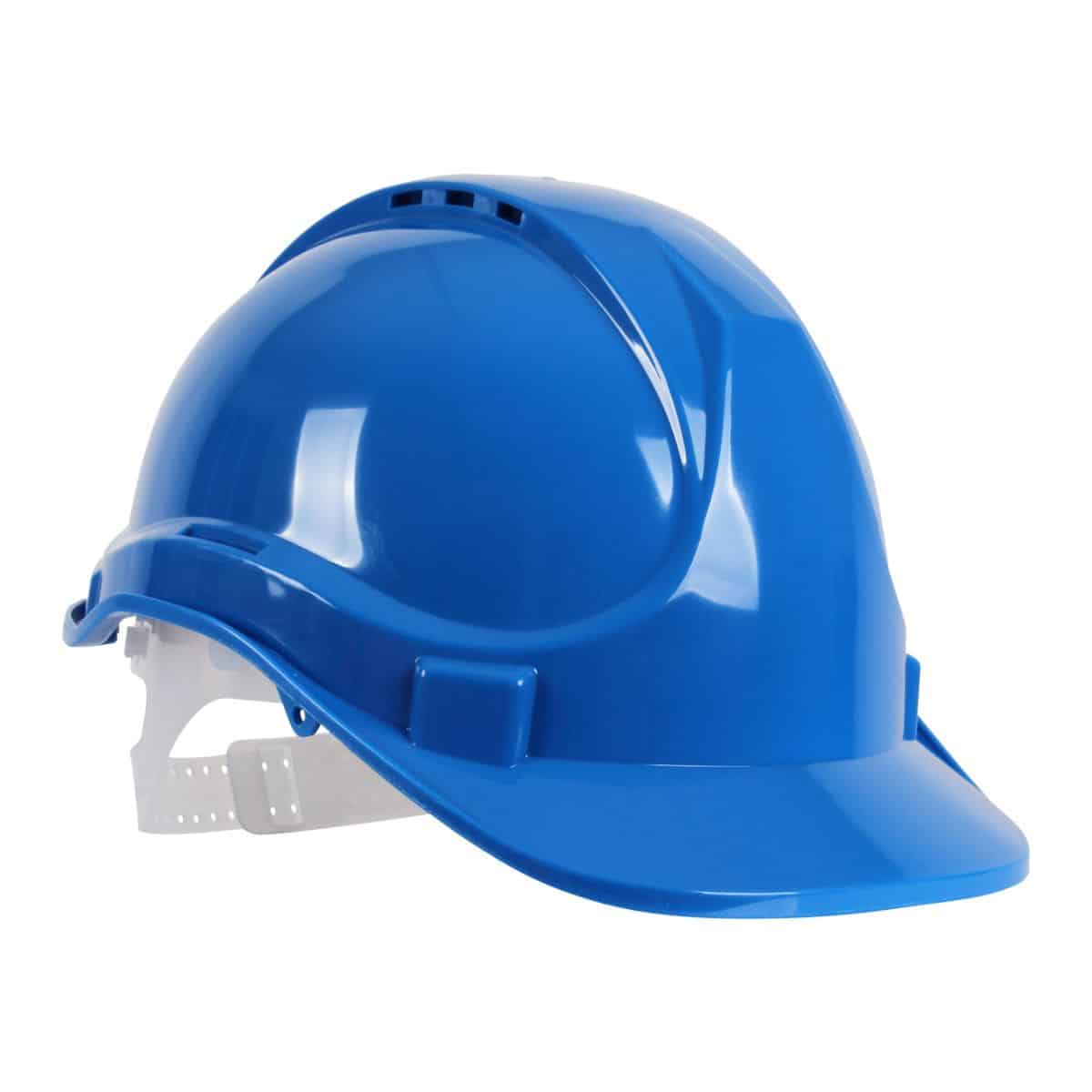 Blue 6 Point Safety Helmet