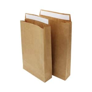 400x100x600mm+50mm Kraft Paper Mailing Bag