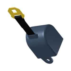 1x90" Seat Belt with Moulded Snout Slot 2