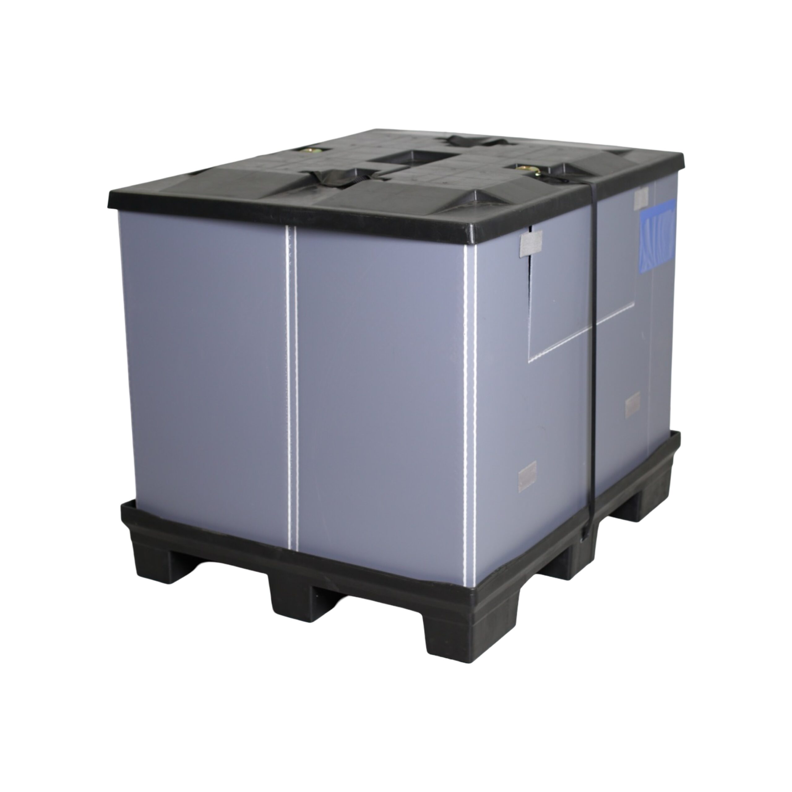 Plastic Pallet Box with Belt